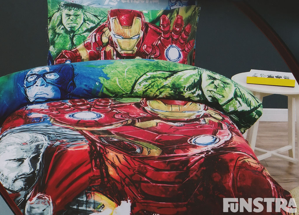 iron man single duvet cover