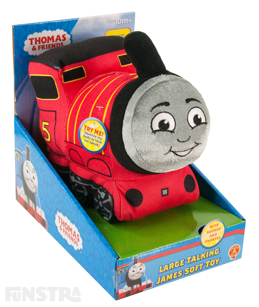 James Talking Plush Toy Large Thomas The Tank Engine Thomas And Friends Train EBay