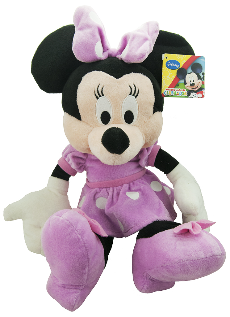 minnie mouse dog walking toy