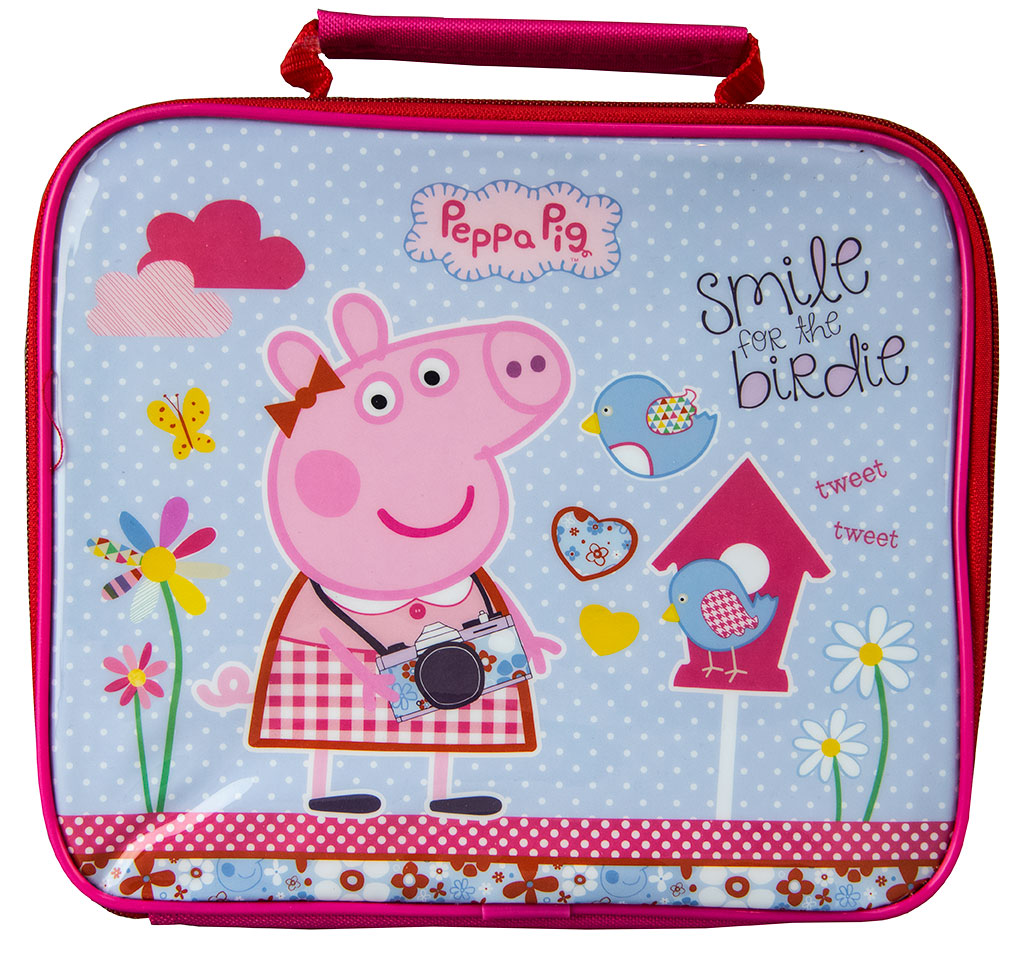 peppa pig school bag and lunch box