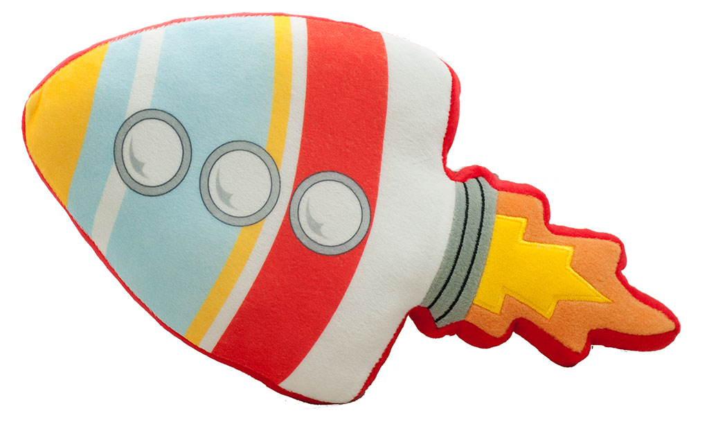 rocket soft toy