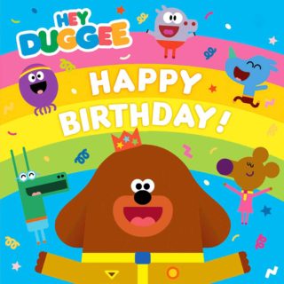 Happy Birthday from Hey Duggee! Make a cake, party decorations and more craft activities at the official Hey Duggee website.