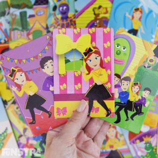 Play matching card games with the Wiggles games and educational toys that improve cognitive development and memory!