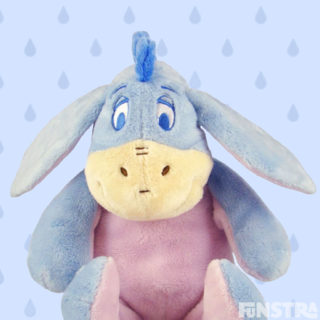 'It never hurts to keep looking for sunshine.' Cuddle everyone's favorite donkey, Eeyore plushy.