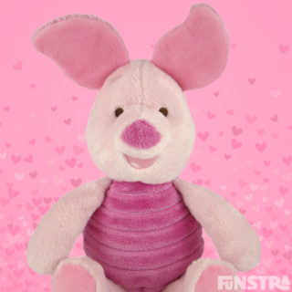 'Sometimes the smallest things take the most room in your heart.' Cuddle Piglet soft plush toy.