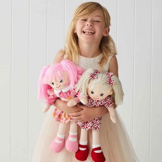 Playing with dolls, whether it's a baby doll, rag doll or fashion doll, helps to develop your child's social skills, their sense of responsibility and empathy towards others.
