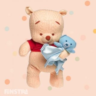 ♫ Winnie the Pooh, Winnie the Pooh, chubby little cubby all stuffed with fluff, he's Winnie the Pooh, Winnie the Pooh, willy nilly silly old bear. ♫ My First Winnie the Pooh plush soft toy by Fisher Price is a perfect gift for newborn baby.