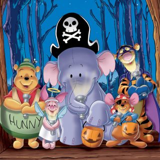 Pooh's Heffalump Halloween Movie is a sweet treat for the whole family, features Winnie the Pooh, Piglet, Tigger, Lumpy and Roo.