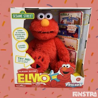 Read along with Sesame Street's Elmo Sorty Time. You and Elmo can read the nursery rhyme story books together!
