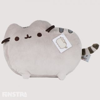 Pusheen plush soft toy in classic pose brings adorable web comic to life. Soft and huggable, like all geniune plushies from the GUND collection meets the famous GUND quality standards.