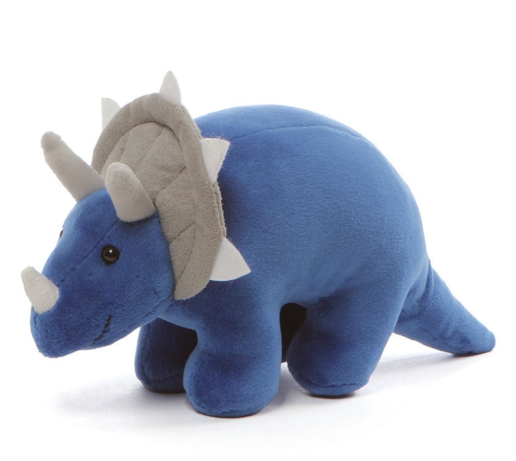 teal dino plush 16 inch