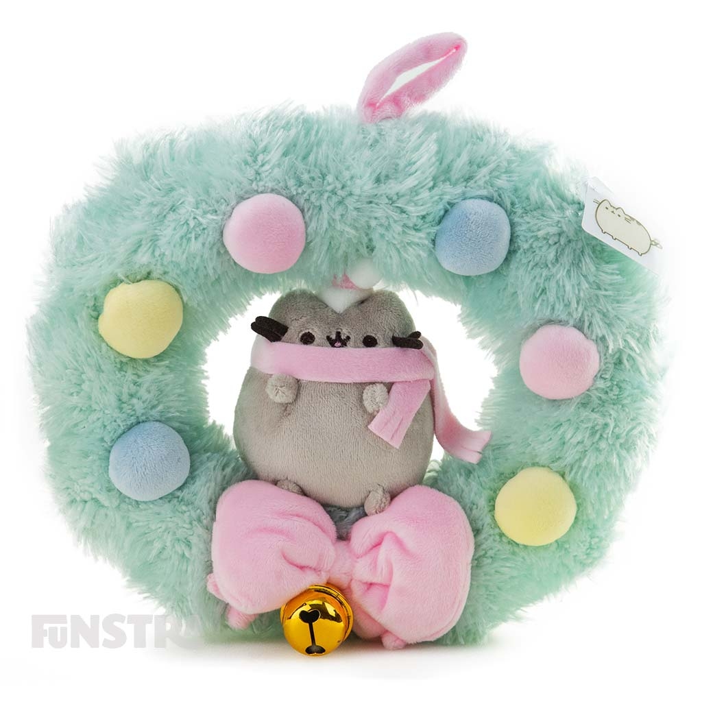 pusheen wreath plush