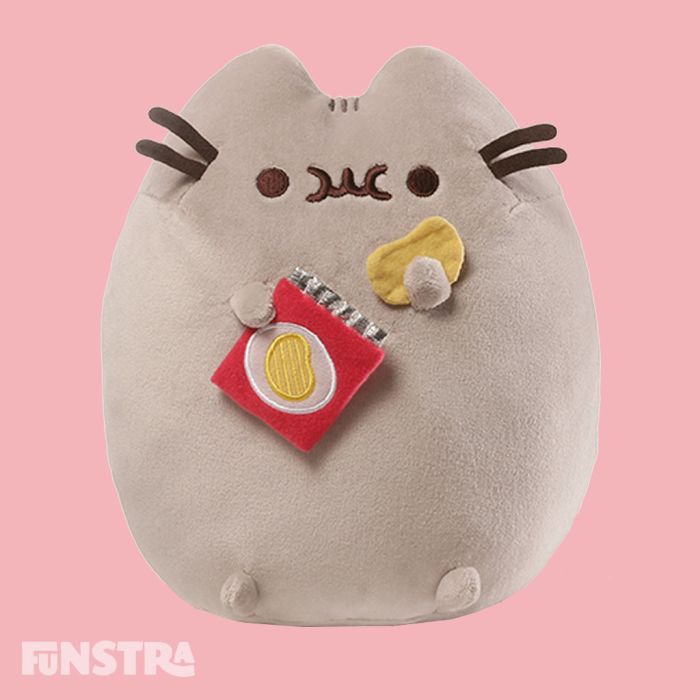 GUND Pusheen Potato Chips Plush Toy Snackable Stuffed Animal