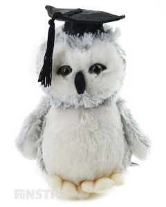 Academic Owl Plush Toy Stuffed Owl Graduate