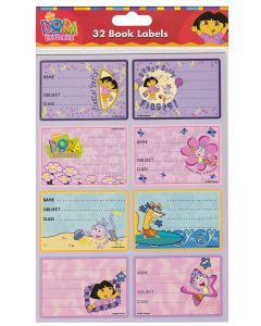 Dora the Explorer Stickers Book Labels