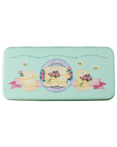 Forever Friends Pencil Tin Green