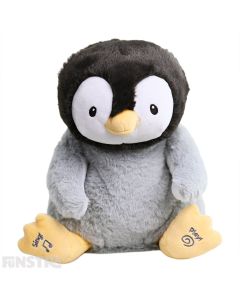 GUND Kissy the Penguin Animated Plush Toy