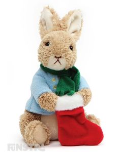 Peter Rabbit Christmas Stocking Plush Toy