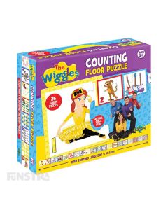 The Wiggles Counting Floor Puzzle