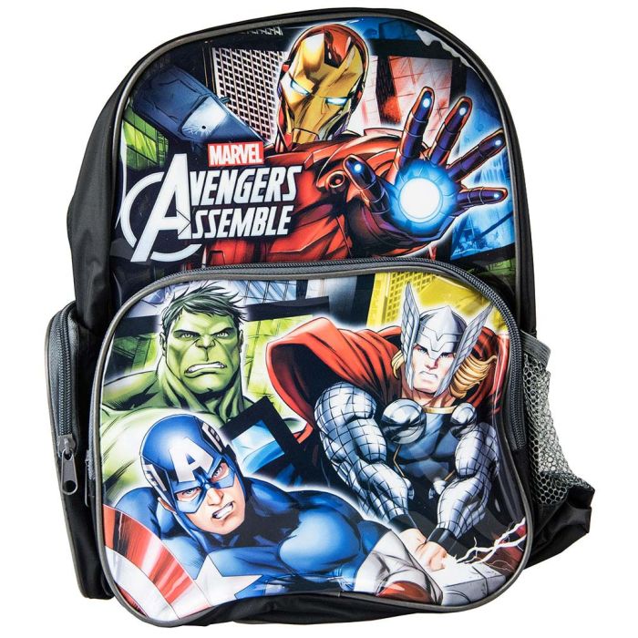 kids avengers backpack