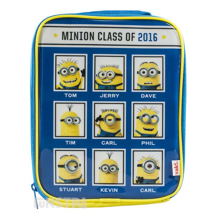 Despicable Me Minions Authentic Licensed Turquoise Lunch bag with Stat