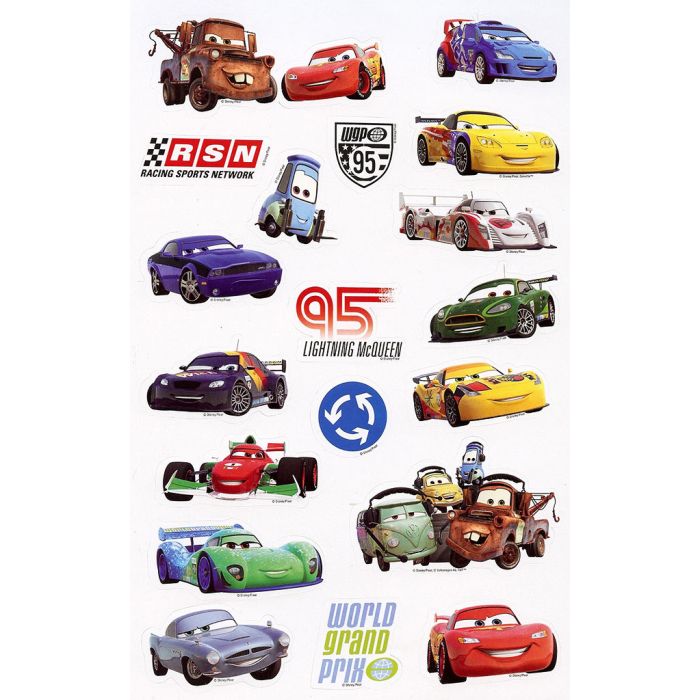 Disney Cars Sticker Book - Disney Cars Toys - Funstra