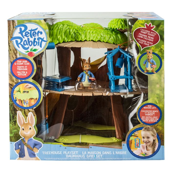 peter rabbit treehouse playset
