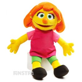 Sesame Street: Julia Plush Soft Toy Doll - Funstra